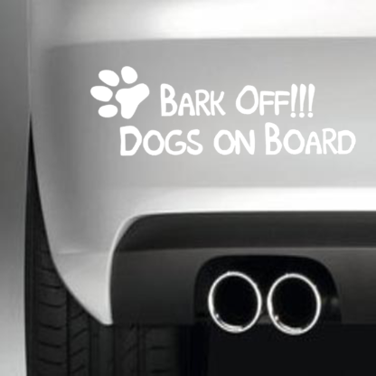 Bark Off Dog On Board