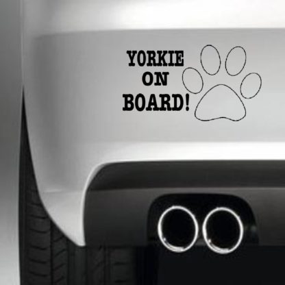 Yorkie On Board