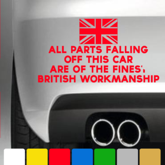 All Parts Falling Off This Car Are Of The Finest British Workmanship