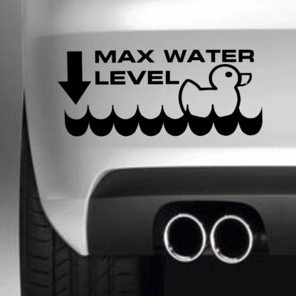 Max Water Level With Duck