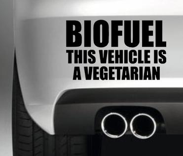 Biofuel This Vehicle Is Vegetarian