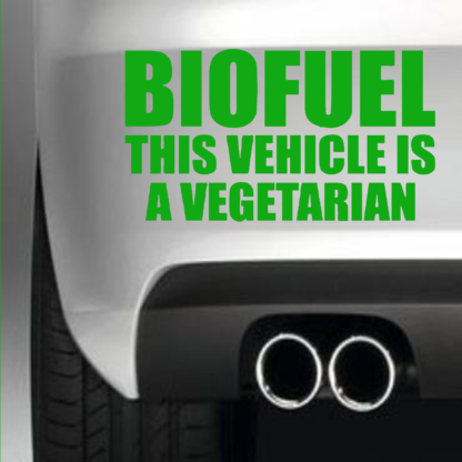Biofuel This Vehicle Is Vegetarian