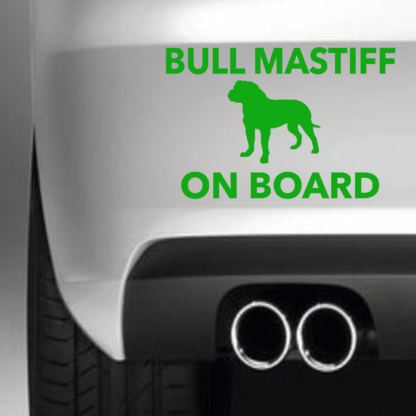 Bull Mastiff On Board