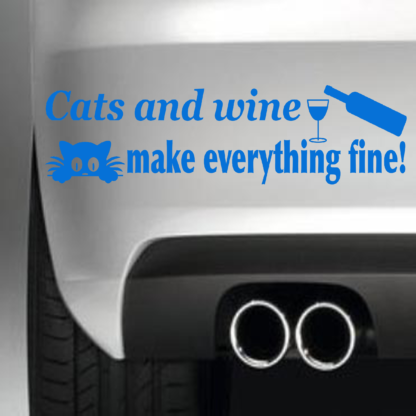 Cats And Wine ( Style 2 )