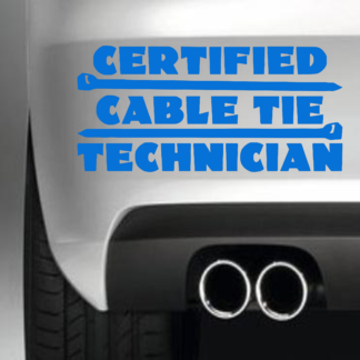 Certified Cable Tie Technician