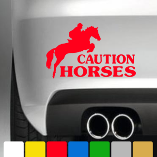 Caution Horses