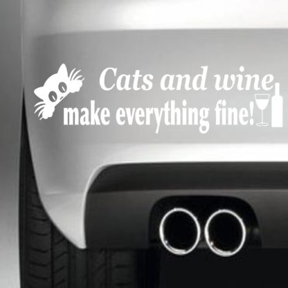 Cats And Wine ( Style 3 )