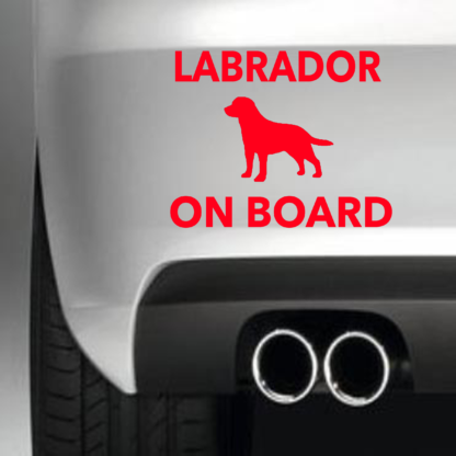 Labrador On Board (Style 2)