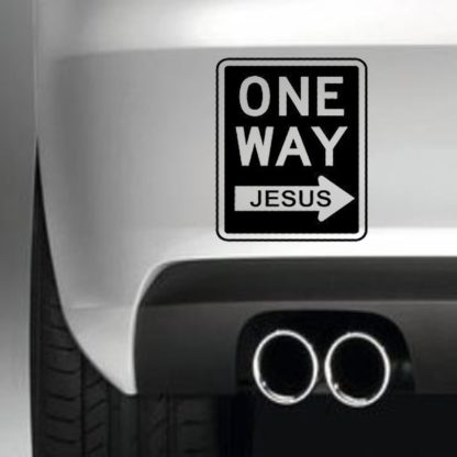 One Way Jesus!